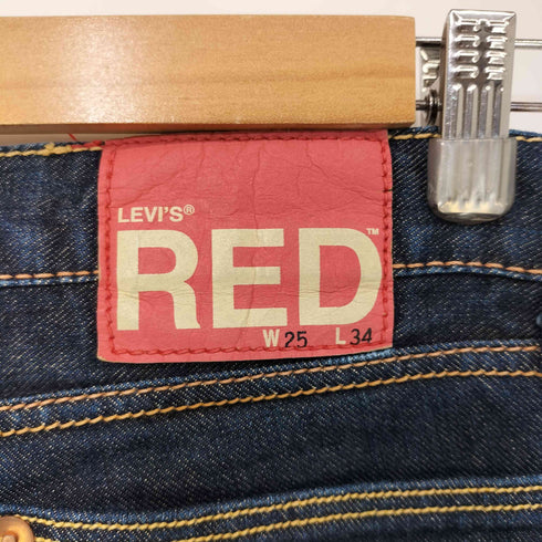 リーバイスレッド Levis RED 00S 日本製 ボタン裏J30 ジップフライ ローライズスキニーデニムパンツ レディース  W25 L34